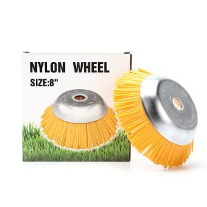 8 Inch Hard nylon brush Remove weeds Weed Trimmer Cutter Head Cutter Garden Grasss