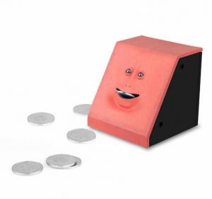 Induction money piggy bank monkey face money bank creative gifts