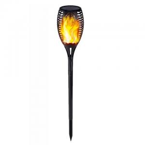 Led solar flickering flame torch lights outdoor landscape decoration light solar dancing flame light garden lamp for patio